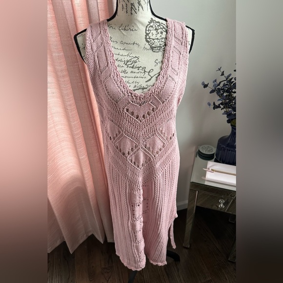 Free People Santorini Fauxchet Sweater Dress Size S - Picture 5 of 8